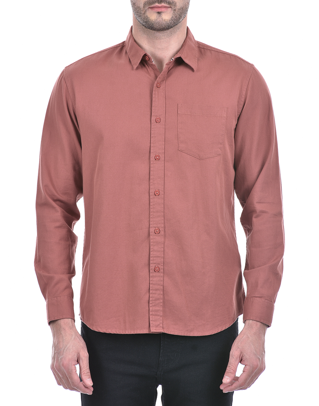 Numero  Uno Men Cotton Solid Full Sleeve Shirt